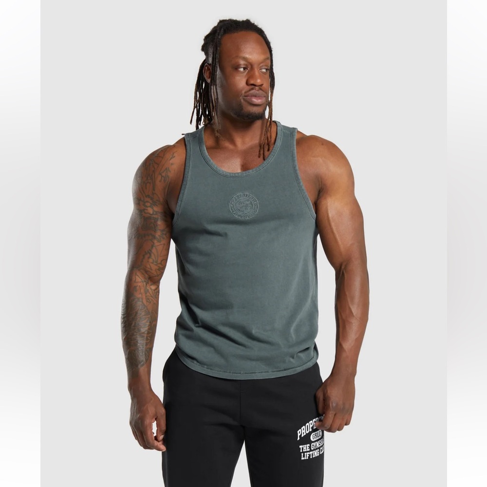 Gymshark Premium Legacy Tank M Teal